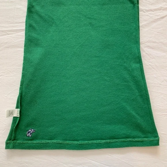 Abercrombie Ribbed Green Tank Top Juniors - Picture 9 of 15